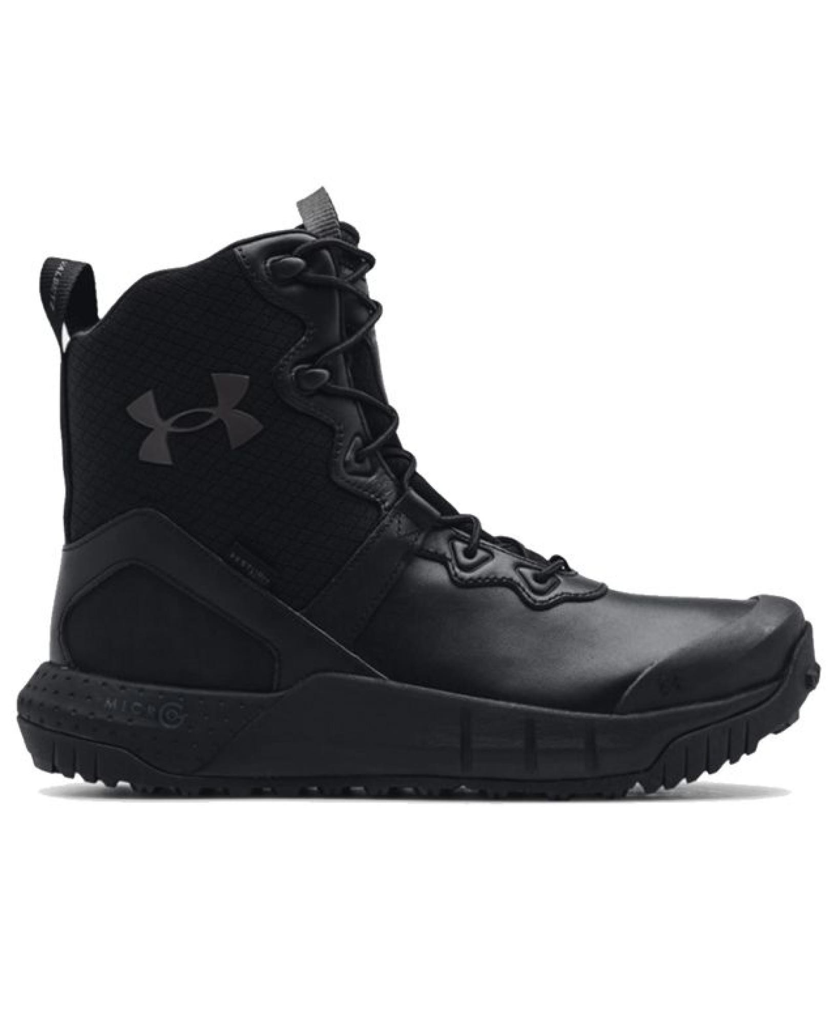 Under Armour MG Valsetz Mid LTHR WP Military Shoes Black
