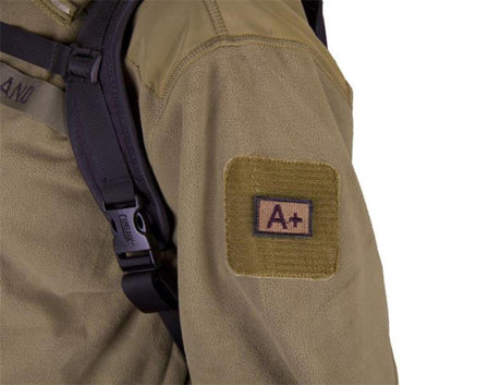 Blodtype Patch - Khaki - AB+