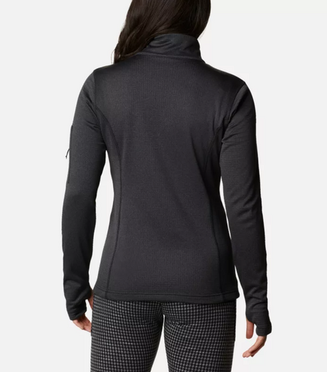 W Park View Grid Fleece Full Zip