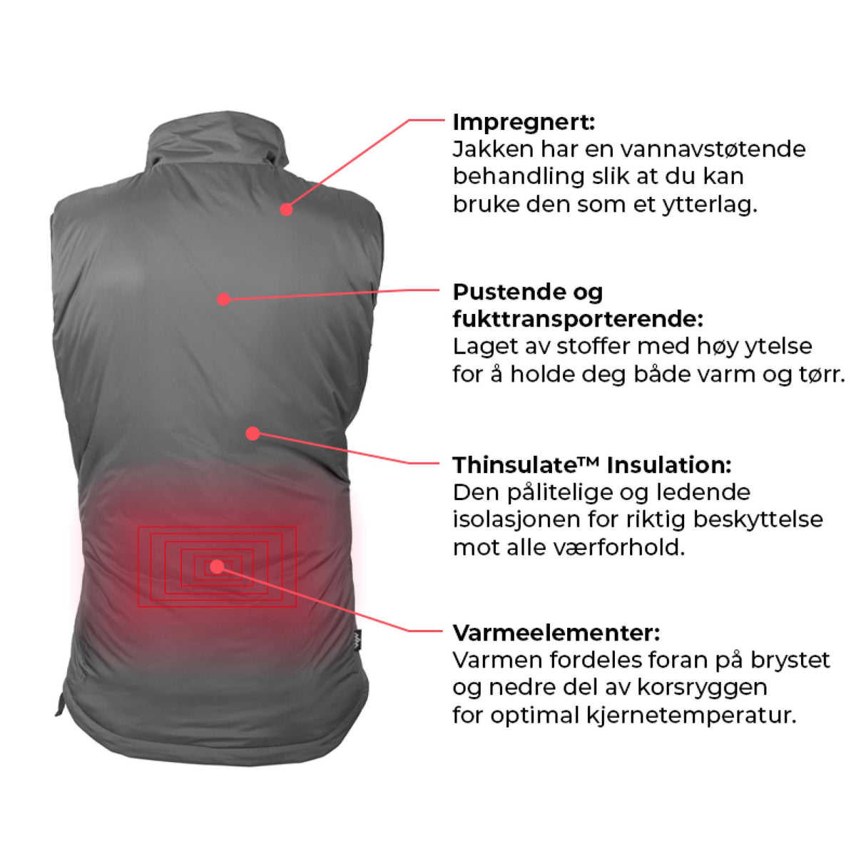 Heated Outdoor Vest