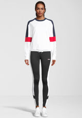 WOMEN PAULINA cropped crew sweat