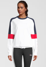 WOMEN PAULINA cropped crew sweat