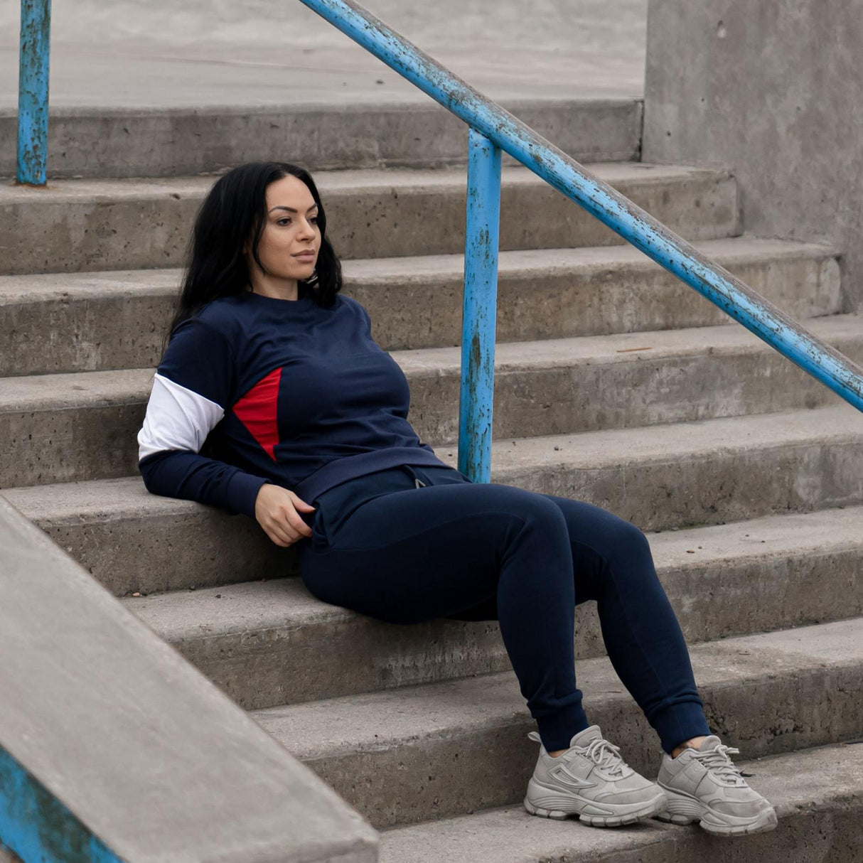 WOMEN PARASTU cropped crew sweat