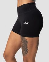 Classic V-shape Tight Shorts Black - XL