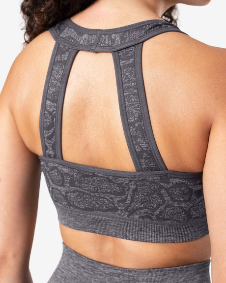 Snake Seamless Sports Bra