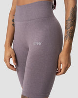 Define Seamless Bikers Faded Violet Melange - XS