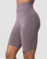 Define Seamless Bikers Faded Violet Melange - S