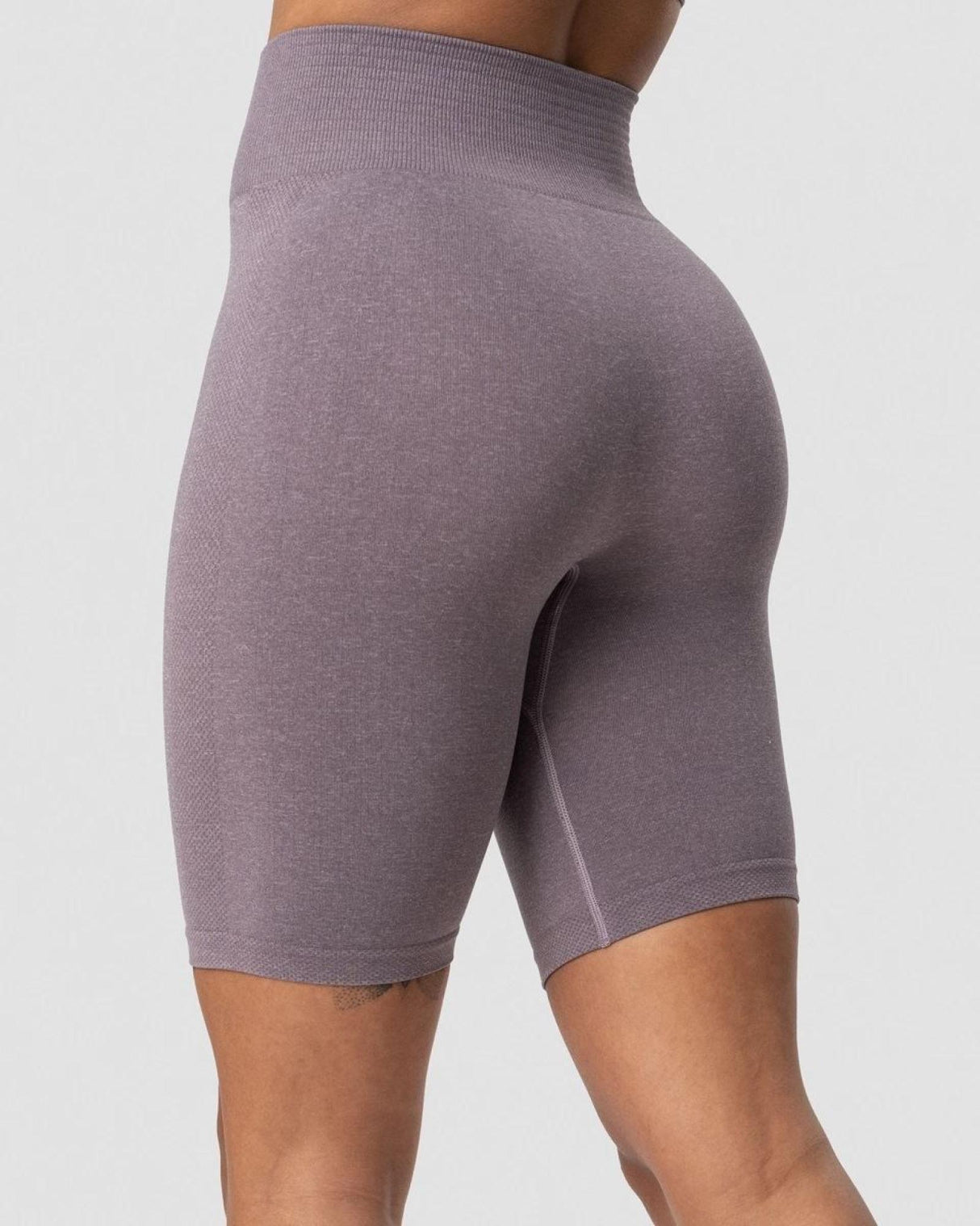 Define Seamless Bikers Faded Violet Melange - M