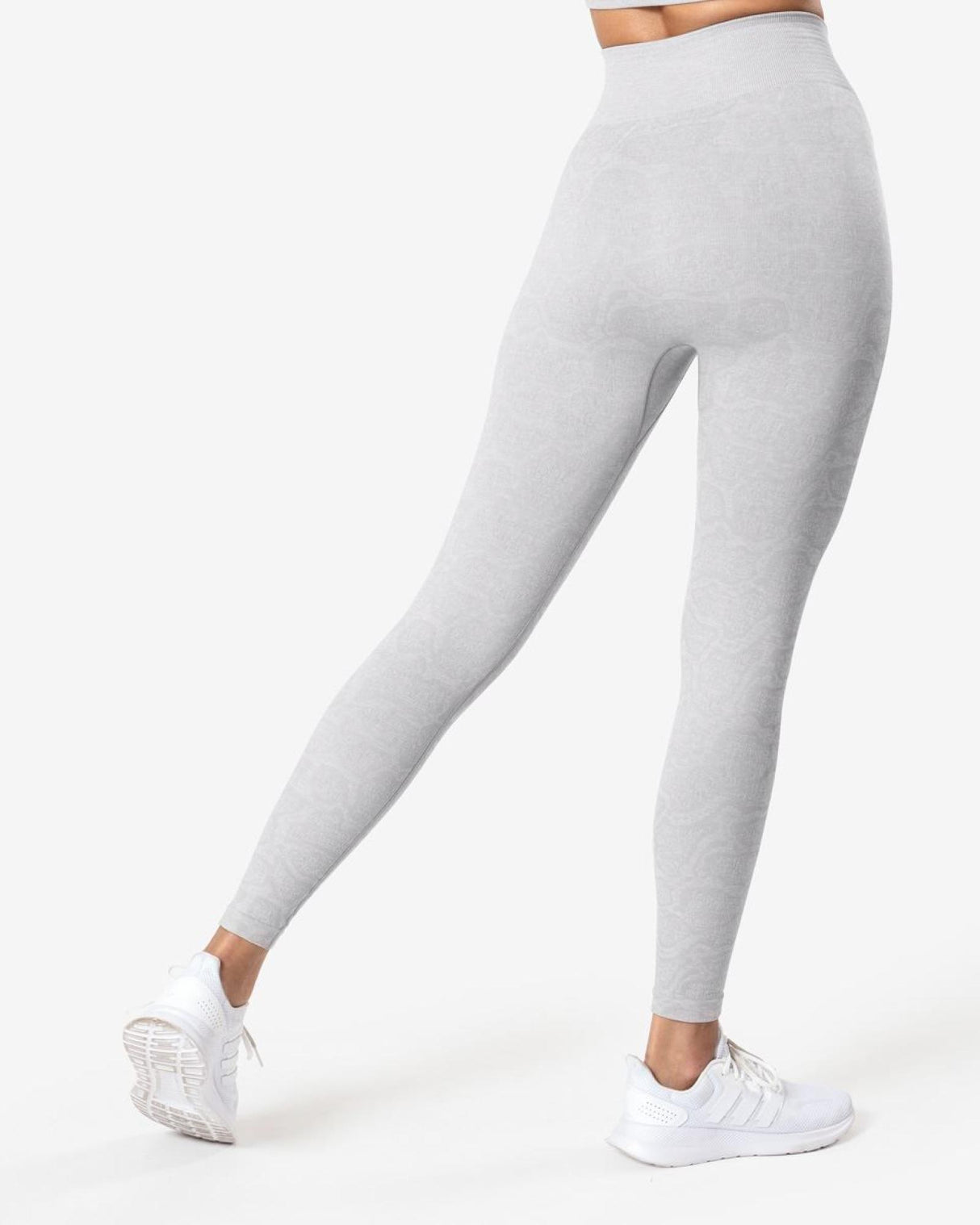 Snake Seamless Tights Light Grey - XS