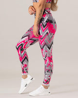 Zigzag Pink Tights WM