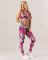 Zigzag Pink Tights WM