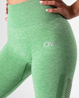 Queen Mesh 7/8 Tights Light Green