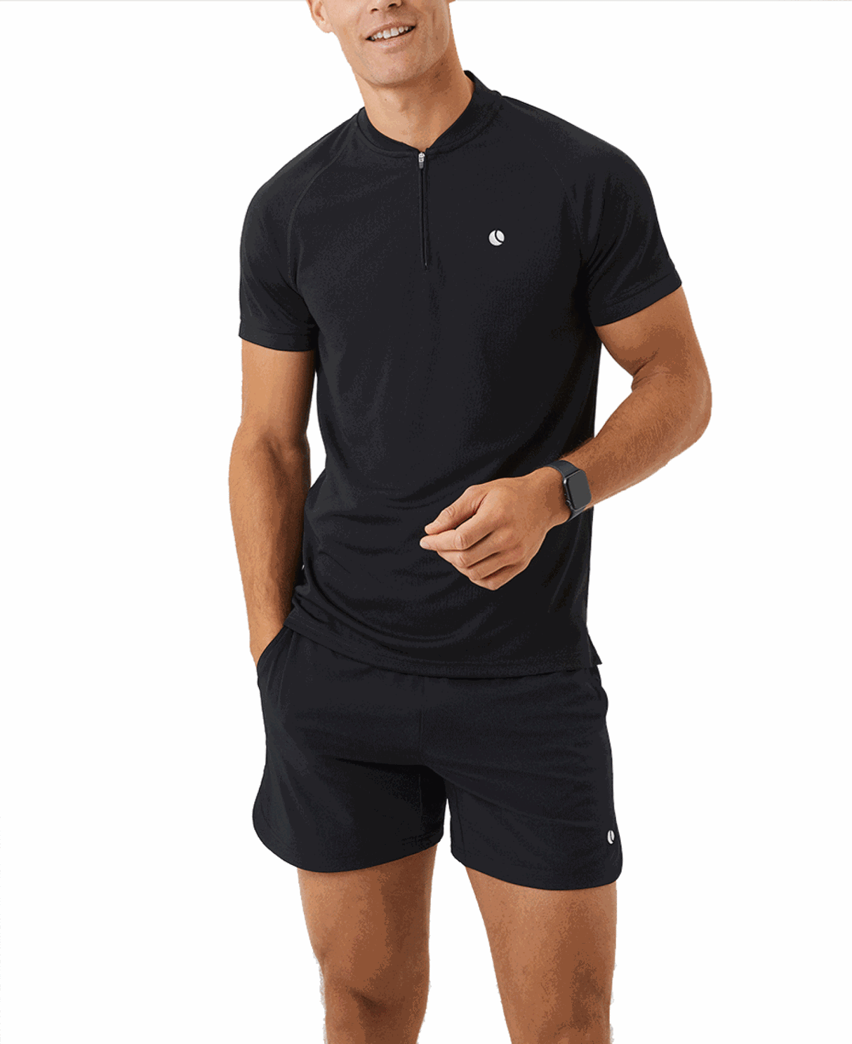 Ace Performance Zip Polo