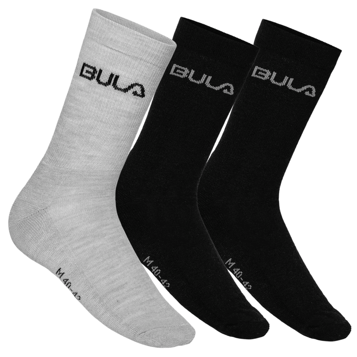 3pk Box Wool Socks