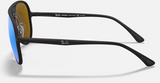 RB4320CH Matte Black Polarized