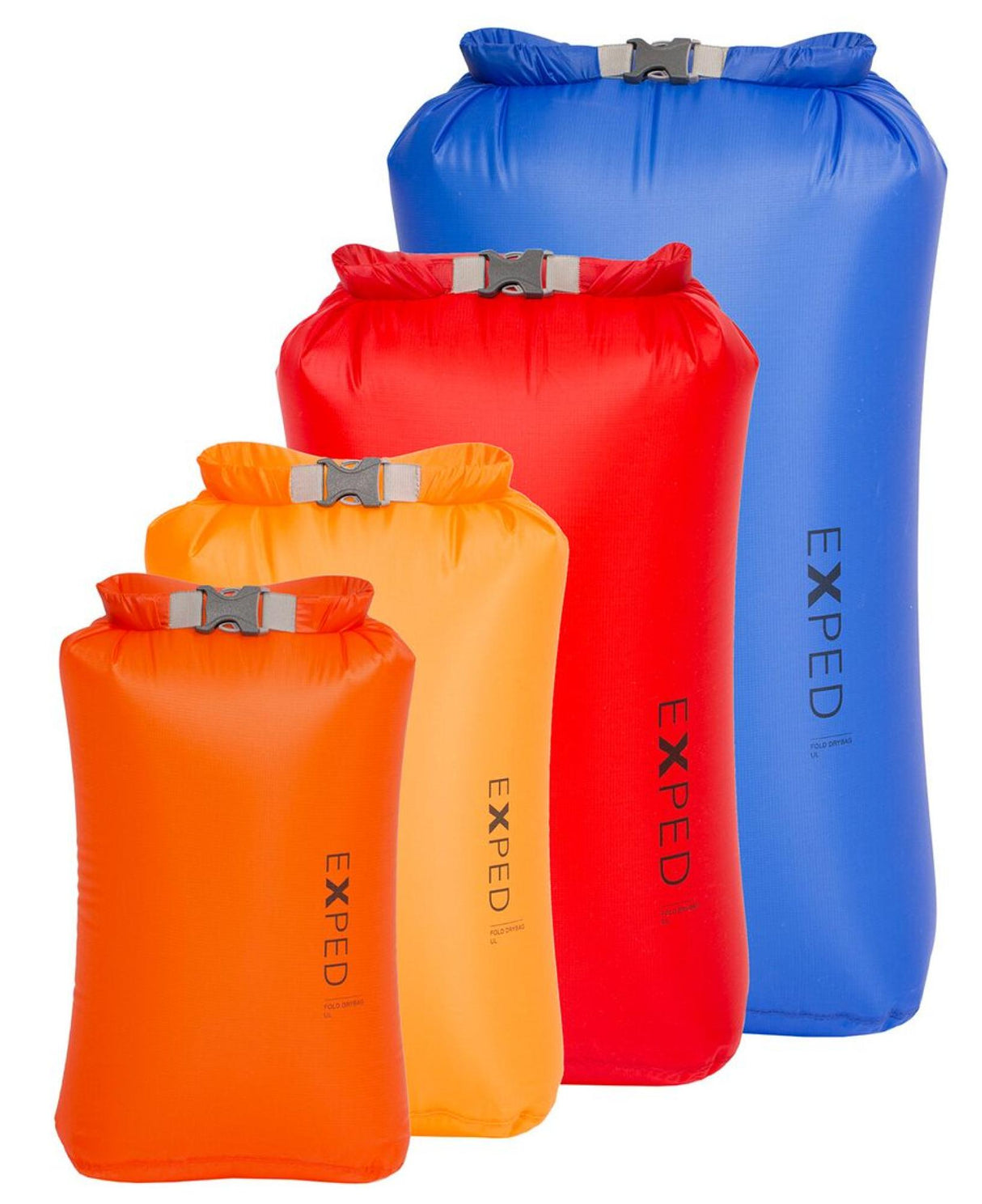 Fold Drybag XS-L UL 4 Pack